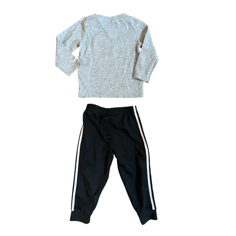 Nike Future MVP Shirt + Adidas Track Pants 18M Toddler Outfit Set EUC‎
